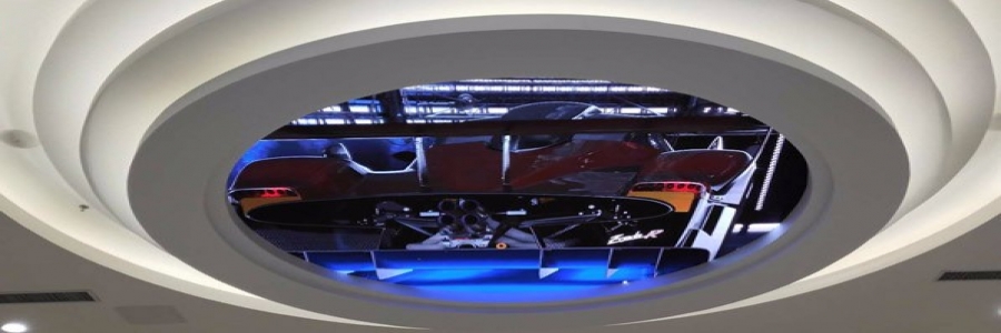 PA视讯承建神华异形天幕